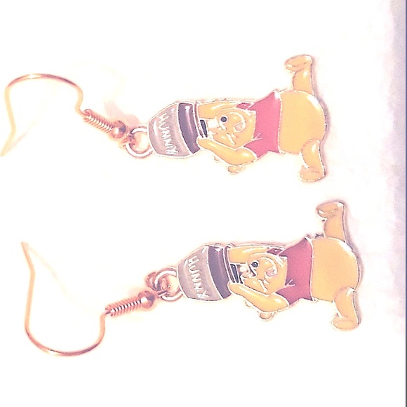 NEW Disney Winnie the Pooh Earrings Hand Crafted Charm Jewelry - Picture 5 of 7